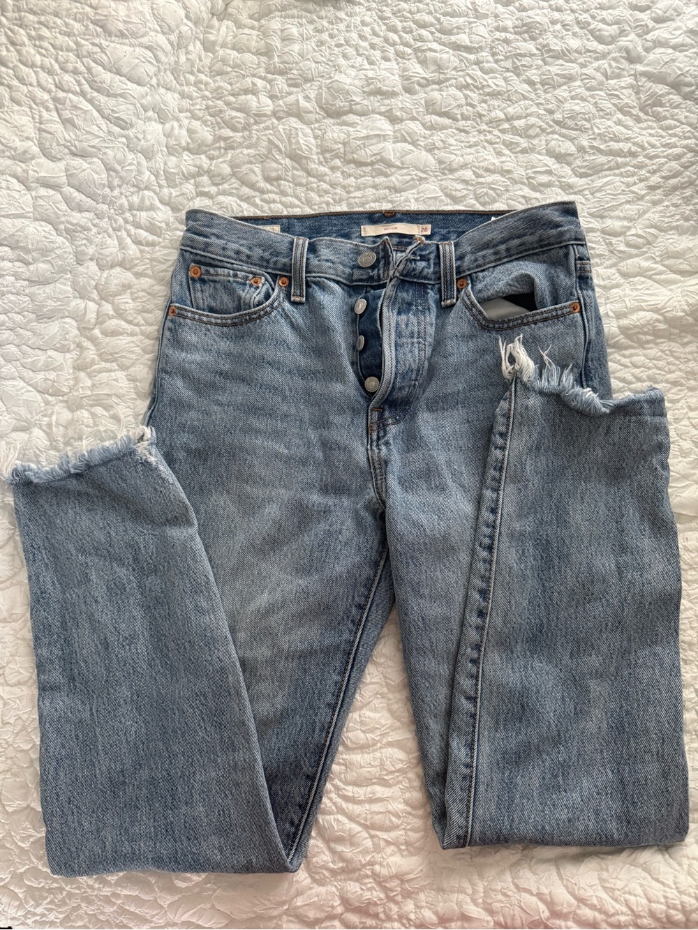 Levi’s Wedgie High-Rise Women's Blue Jeans